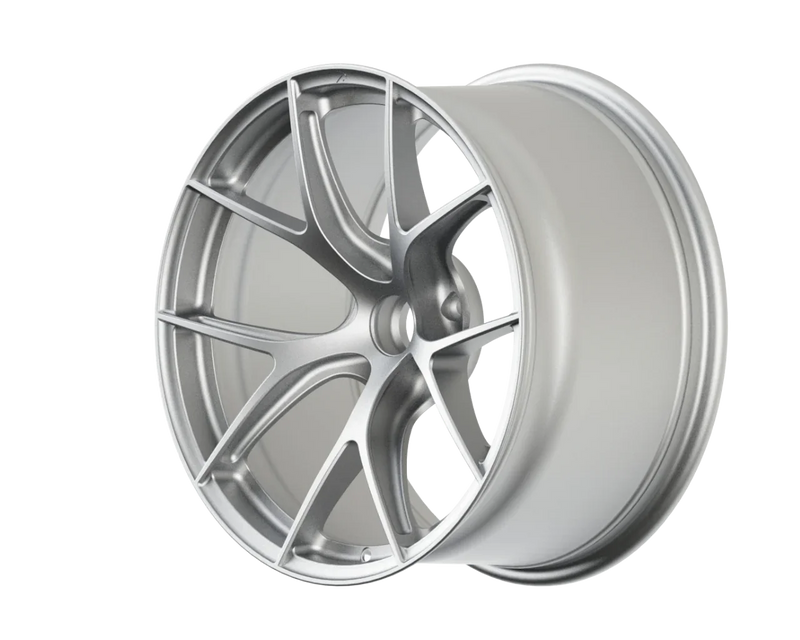 RRT Forged Custom ChryosX Aluminum Wheel and rim on a white background